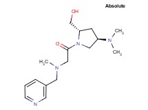 ((2S,4R)-4-(dimethylamino)-1-{[methyl(pyridin-3-ylmethyl)amino]acetyl}pyrrolidin-2-yl)methanol