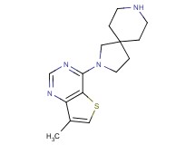 2-(7-methylthieno[3,2-d]pyrimidin-4-yl)-2,8-diazaspiro[4.5]decane dihydrochloride