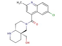[(4aS*,8aR*)-6-[(6-chloro-2-methylquinolin-4-yl)carbonyl]octahydro-1,6-naphthyridin-4a(2H)-yl]methanol