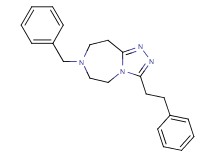 7-benzyl-3-(2-phenylethyl)-6,7,8,9-tetrahydro-5H-[1,2,4]triazolo[4,3-d][1,4]diazepine