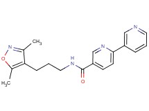 N-[3-(3,5-dimethylisoxazol-4-yl)propyl]-2,3'-bipyridine-5-carboxamide