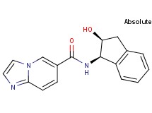 N-[(1R,2S)-2-hydroxy-2,3-dihydro-1H-inden-1-yl]imidazo[1,2-a]pyridine-6-carboxamide