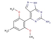 4-(2,6-dimethoxy-4-methylphenyl)-1H-pyrazolo[3,4-d]pyrimidin-6-amine