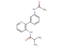 N-{2-[3-(acetylamino)phenyl]pyridin-3-yl}-2-methylpropanamide
