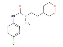 N'-(4-chlorophenyl)-N-methyl-N-[2-(tetrahydro-2H-pyran-4-yl)ethyl]urea