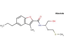 N-[(1S)-1-(hydroxymethyl)-3-(methylthio)propyl]-3-methyl-5-propyl-1-benzofuran-2-carboxamide