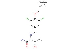 (2S,3R)-2-{[4-(allyloxy)-3,5-dichlorobenzyl]amino}-3-hydroxybutanamide
