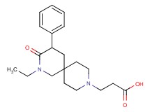 3-(2-ethyl-3-oxo-4-phenyl-2,9-diazaspiro[5.5]undec-9-yl)propanoic acid