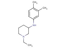 N-(3,4-dimethylphenyl)-1-ethyl-3-piperidinamine