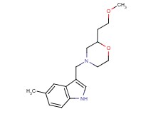 3-{[2-(2-methoxyethyl)morpholin-4-yl]methyl}-5-methyl-1H-indole