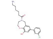 4-(6-aminohexanoyl)-7-(3-chlorophenyl)-2,3,4,5-tetrahydro-1,4-benzoxazepin-9-ol