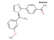1-(4-{1-[(1S)-1-(3-methoxyphenyl)ethyl]-1H-imidazol-2-yl}phenyl)ethanone