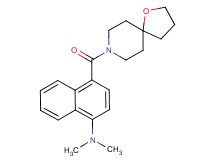 N,N-dimethyl-4-(1-oxa-8-azaspiro[4.5]dec-8-ylcarbonyl)-1-naphthalenamine
