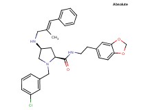 (4S)-N-[2-(1,3-benzodioxol-5-yl)ethyl]-1-(3-chlorobenzyl)-4-{[(2E)-2-methyl-3-phenyl-2-propen-1-yl]amino}-L-prolinamide