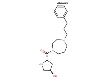 (3R,5S)-5-{[4-(3-phenylpropyl)-1,4-diazepan-1-yl]carbonyl}-3-pyrrolidinol