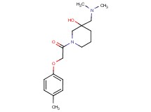 3-[(dimethylamino)methyl]-1-[(4-methylphenoxy)acetyl]-3-piperidinol