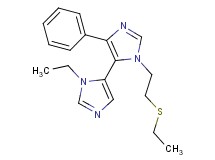 3'-ethyl-3-[2-(ethylthio)ethyl]-5-phenyl-3H,3'H-4,4'-biimidazole
