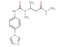 3-[({[4-(1H-imidazol-1-yl)phenyl]amino}carbonyl)(methyl)amino]-N-methylbutanamide