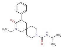 2-ethyl-N-isopropyl-3-oxo-4-phenyl-2,9-diazaspiro[5.5]undecane-9-carboxamide