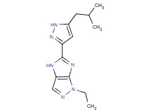 1-ethyl-5-(5-isobutyl-1H-pyrazol-3-yl)-1,4-dihydroimidazo[4,5-c]pyrazole