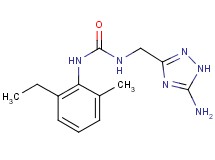 N-[(5-amino-1H-1,2,4-triazol-3-yl)methyl]-N'-(2-ethyl-6-methylphenyl)urea
