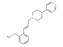 4-{1-[(2E)-3-(2-methoxyphenyl)-2-propen-1-yl]-4-piperidinyl}pyridine