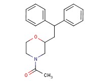 4-acetyl-2-(2,2-diphenylethyl)morpholine