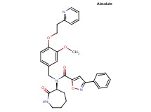 N-{3-methoxy-4-[2-(2-pyridinyl)ethoxy]benzyl}-N-[(3S)-2-oxo-3-azepanyl]-3-phenyl-5-isoxazolecarboxamide