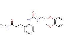 3-[2-({[(2,3-dihydro-1,4-benzodioxin-2-ylmethyl)amino]carbonyl}amino)phenyl]-N-methylpropanamide