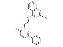 2-{2-[(2-methylpyrido[2,3-d]pyrimidin-4-yl)amino]ethyl}-6-phenylpyridazin-3(2H)-one