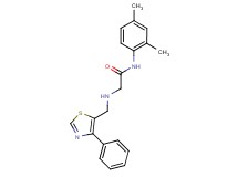 N-(2,4-dimethylphenyl)-2-{[(4-phenyl-1,3-thiazol-5-yl)methyl]amino}acetamide