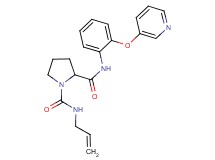 N~1~-allyl-N~2~-[2-(3-pyridinyloxy)phenyl]-1,2-pyrrolidinedicarboxamide