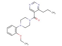 5-{[4-(2-ethoxyphenyl)piperazin-1-yl]carbonyl}-4-propylpyrimidine