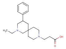 3-(2-ethyl-4-phenyl-2,9-diazaspiro[5.5]undec-9-yl)propanoic acid