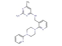 6-methyl-N~4~-({2-[4-(2-pyridinyl)-1-piperazinyl]-3-pyridinyl}methyl)-2,4-pyrimidinediamine