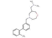 N,N-dimethyl-1-{4-[(2'-methylbiphenyl-3-yl)methyl]-1,4-oxazepan-6-yl}methanamine