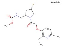 methyl [((2S,4S)-1-{[(2-ethyl-6-methylpyridin-3-yl)oxy]acetyl}-4-fluoropyrrolidin-2-yl)methyl]carbamate