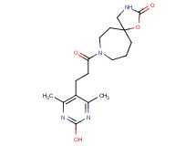 8-[3-(2-hydroxy-4,6-dimethyl-5-pyrimidinyl)propanoyl]-1-oxa-3,8-diazaspiro[4.6]undecan-2-one