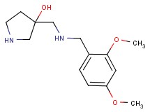 3-{[(2,4-dimethoxybenzyl)amino]methyl}-3-pyrrolidinol dihydrochloride