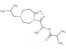 N-[1-(7-isobutyl-6,7,8,9-tetrahydro-5H-[1,2,4]triazolo[4,3-d][1,4]diazepin-3-yl)ethyl]-2-methylpropanamide