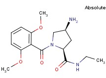 (2S,4S)-4-amino-1-(2,6-dimethoxybenzoyl)-N-ethylpyrrolidine-2-carboxamide