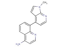 8-(1-methyl-1H-pyrrolo[2,3-b]pyridin-4-yl)quinolin-4-amine