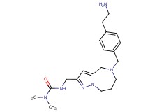 N'-({5-[4-(2-aminoethyl)benzyl]-5,6,7,8-tetrahydro-4H-pyrazolo[1,5-a][1,4]diazepin-2-yl}methyl)-N,N-dimethylurea