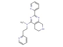 N-methyl-2-pyridin-2-yl-N-(2-pyridin-2-ylethyl)-5,6,7,8-tetrahydropyrido[3,4-d]pyrimidin-4-amine
