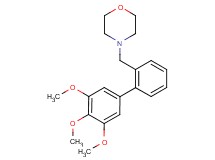 4-[(3',4',5'-trimethoxybiphenyl-2-yl)methyl]morpholine