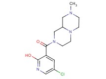 5-chloro-3-[(8-methyloctahydro-2H-pyrazino[1,2-a]pyrazin-2-yl)carbonyl]-2-pyridinol