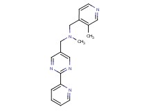 N-methyl-1-(3-methylpyridin-4-yl)-N-[(2-pyridin-2-ylpyrimidin-5-yl)methyl]methanamine
