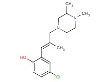 4-chloro-2-[(1E)-3-(3,4-dimethylpiperazin-1-yl)-2-methylprop-1-en-1-yl]phenol