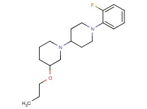 1'-(2-fluorophenyl)-3-propoxy-1,4'-bipiperidine
