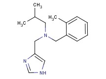 (1H-imidazol-4-ylmethyl)isobutyl(2-methylbenzyl)amine